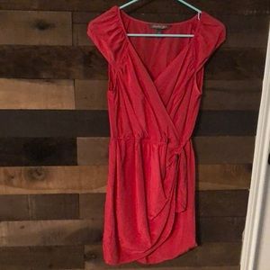 Charlie Jade Red Silk Dress